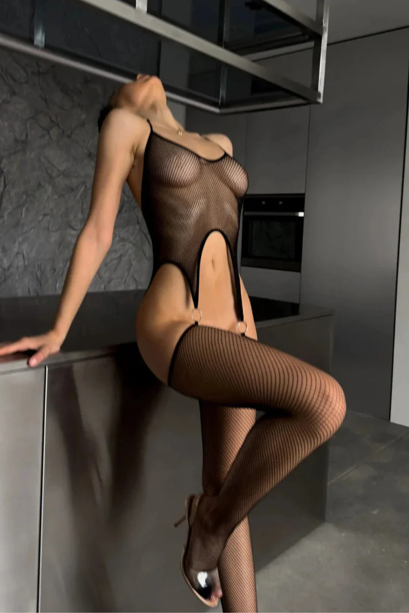 Fishnet bodysuit – luxury women’s lingerie – SultryGirls
